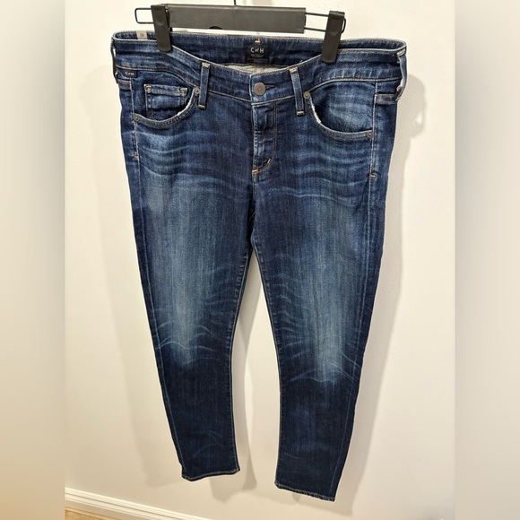 CITIZENS OF HUMANITY- ARIELLE MID RISE SLIM JEANS - Picture 2 of 9